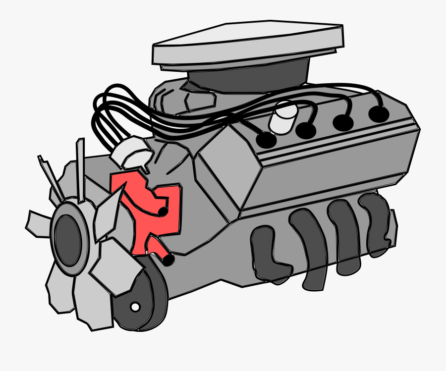 Car Engine Clipart, Transparent Clipart