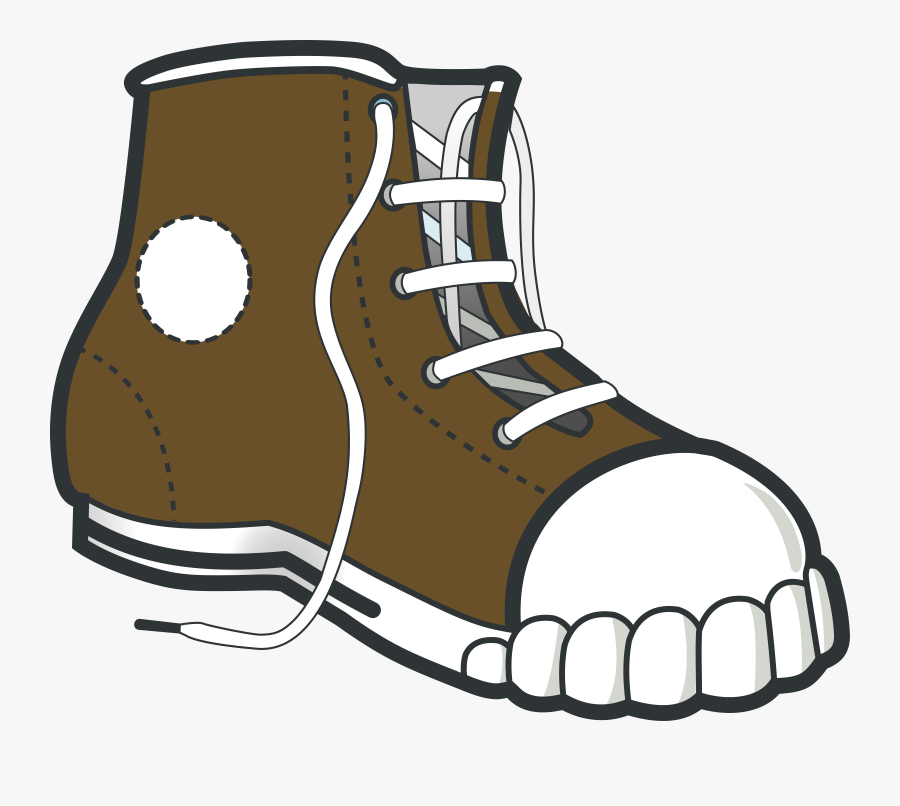 Clipart - Clipart Brown Shoes, Transparent Clipart