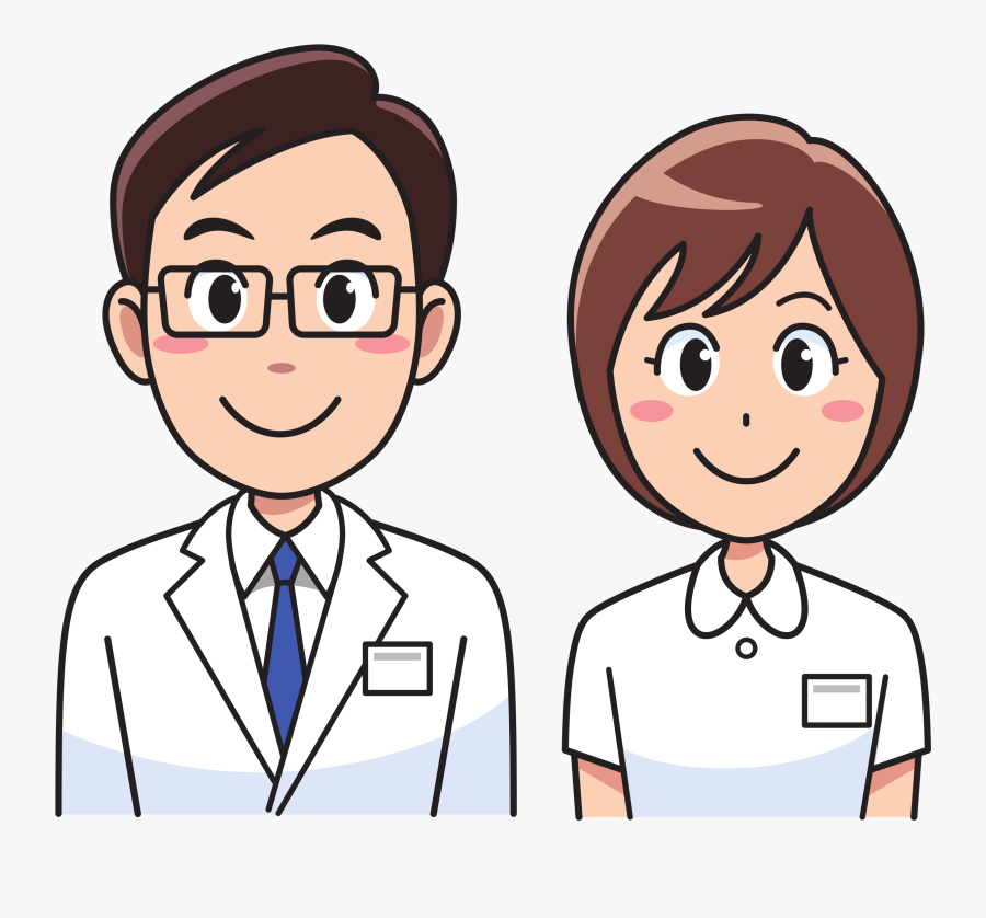 Clipart Png Doctor - Doctor And Nurse Clipart, Transparent Clipart