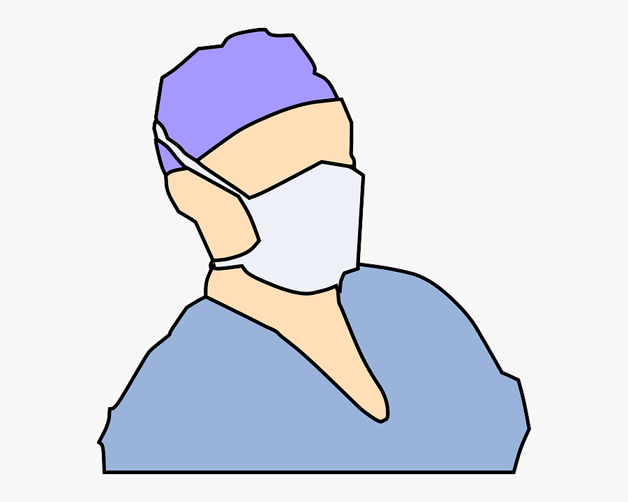Doctor Clipart Png - Doctor With Mask Clipart, Transparent Clipart