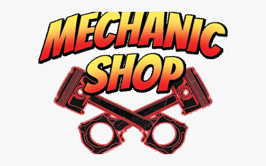 Mechanical Clipart Auto Mechanic Shop - Scrapbooking, Transparent Clipart