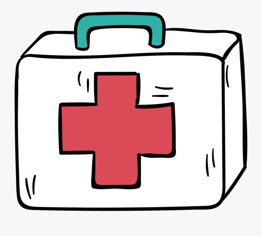 Great Vector Clip Art Of Retro Patient Doctor And Medicineprawny - First Aid Kit Clipart Transparent, Transparent Clipart