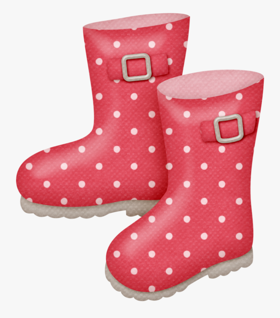 Transparent Boots Clipart - Cute Rain Boots Clipart, Transparent Clipart