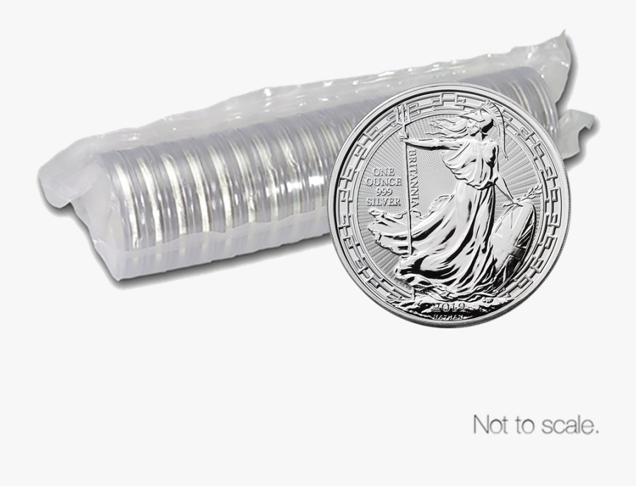 Silver Coins Clipart - Britannia Silver Coin, Transparent Clipart