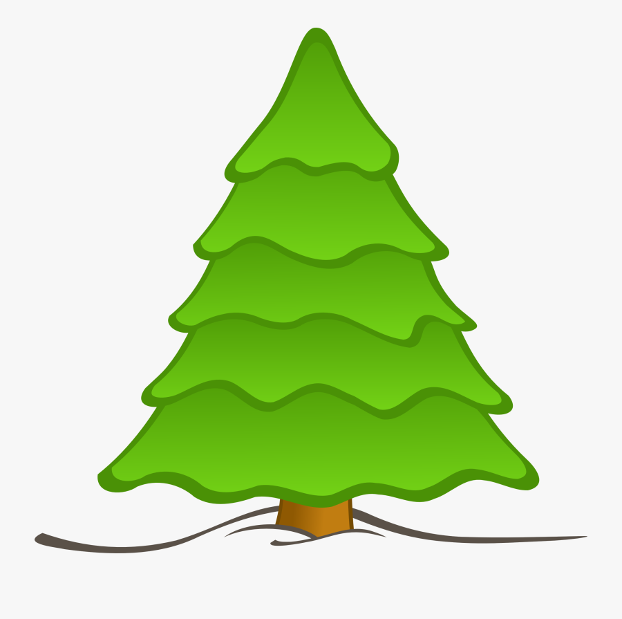 Clip Art Charlie Brown Christmas Tree - Plain Christmas Tree Clipart, Transparent Clipart