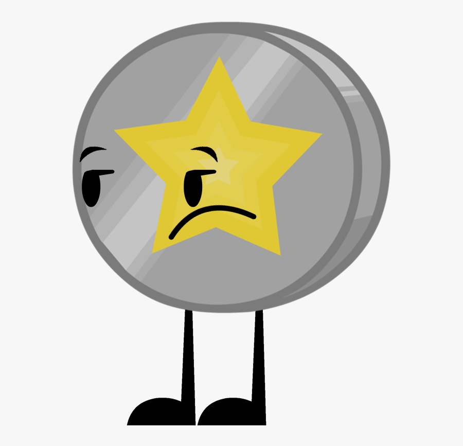 Silver Star Coin Pose By Ultrajacob2016-da6gwtv - Circle, Transparent Clipart