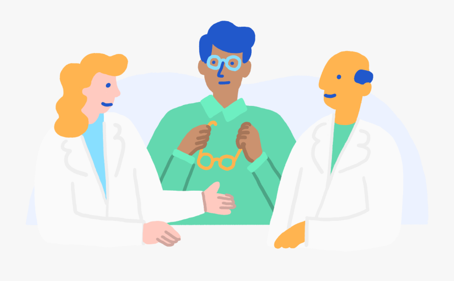 Doctor Group - Cartoon, Transparent Clipart