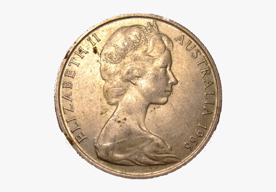 Coin Clipart ₹ - Australian Cent, Transparent Clipart