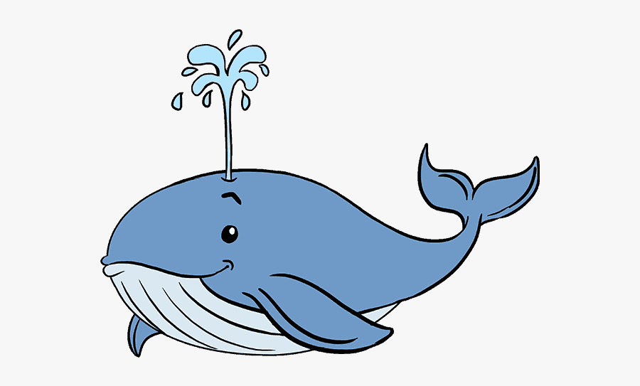 How To A In - Drawing Pencil Easy Whale, Transparent Clipart