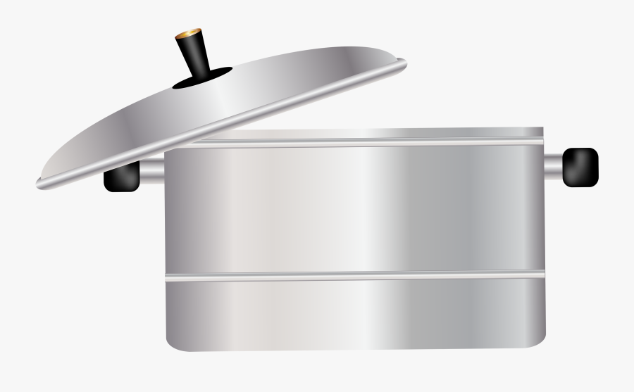 Metal Cooking Pot Clipart - Boiling Pot Png, Transparent Clipart