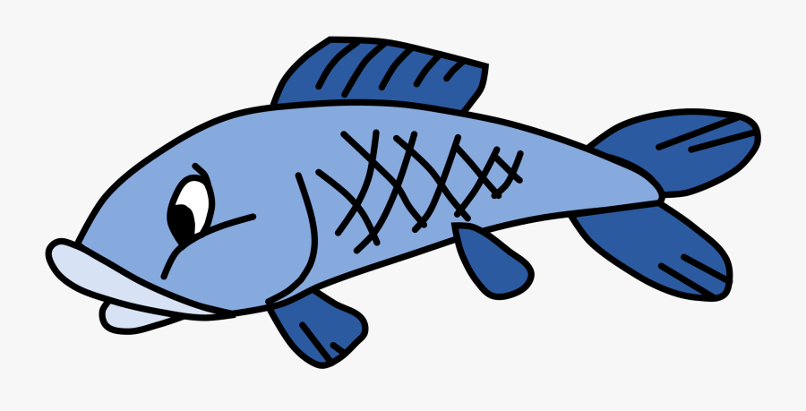 Transparent Background Cartoon Fish, Transparent Clipart