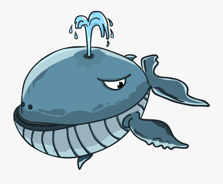 Kit Sperm Whale Blue - รูป ปลาวาฬ สี น้ํา เงิน การ์ตูน, Transparent Clipart