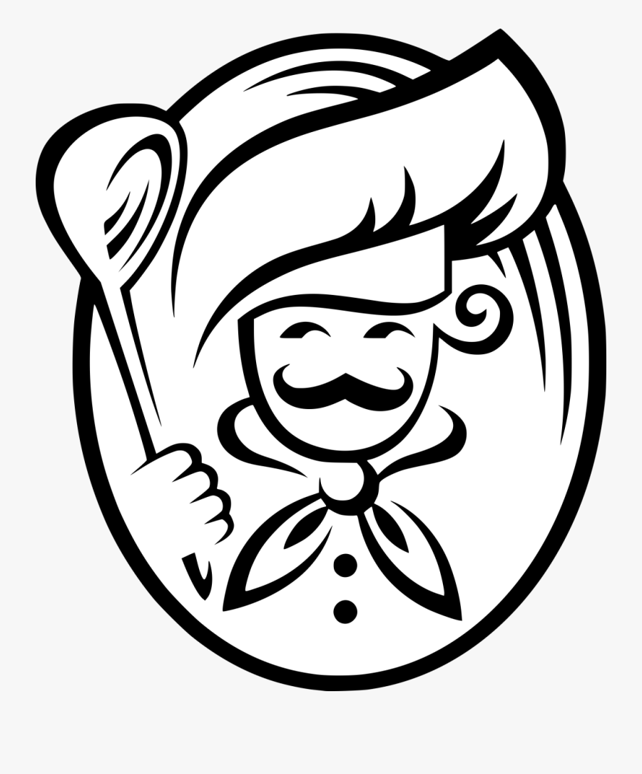Chef Cooking Logo Clip Art - Cooking Chef Logo Png, Transparent Clipart