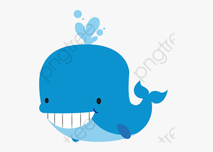 Whale Clipart Blue - Its My 2nd Birthday, Transparent Clipart