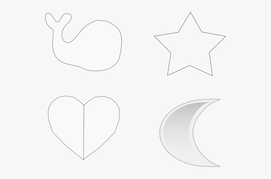 Whale Silhouette Svg Clip Arts - Heart, Transparent Clipart