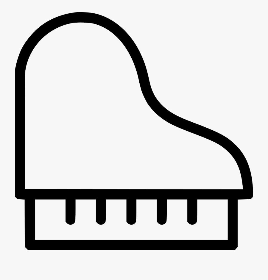 Piano Icon Png - Piano Png Icon White, Transparent Clipart