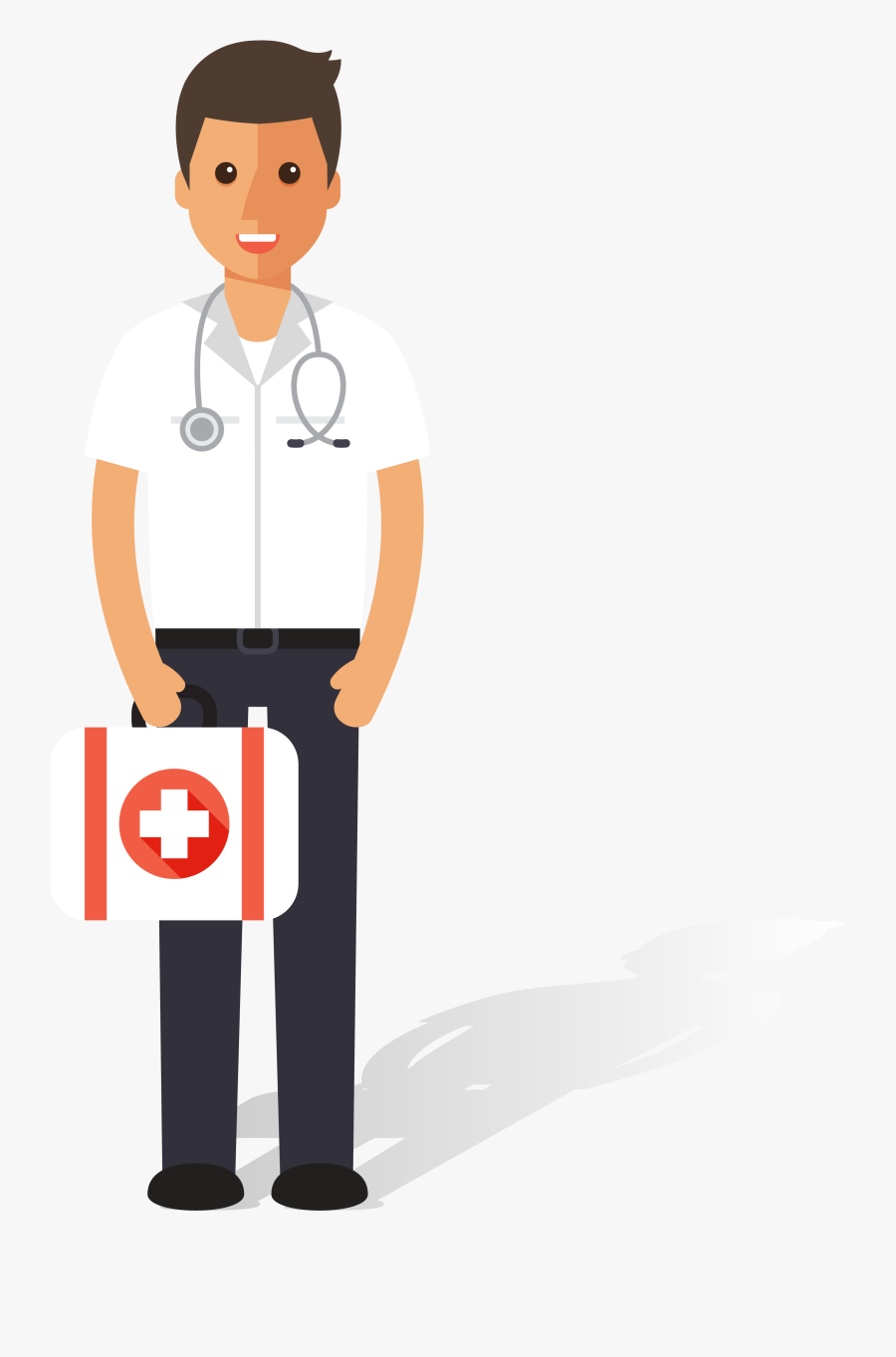Nursing Physician Patient - Doctor Male, Transparent Clipart