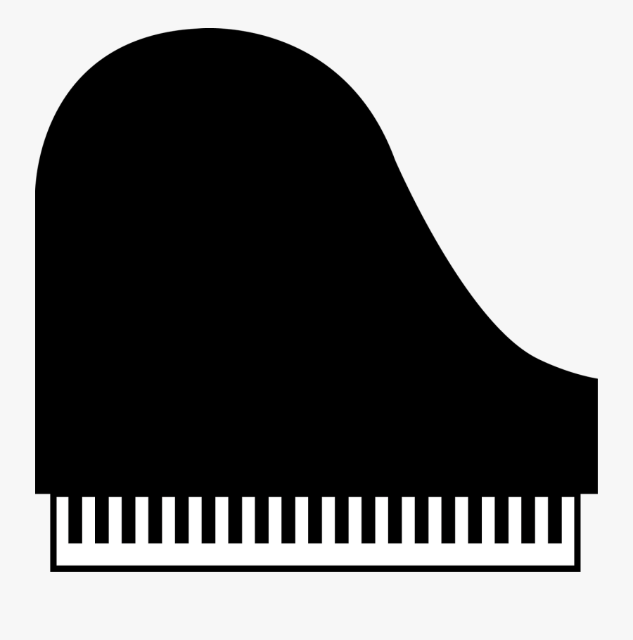 Transparent Grand Piano Png - Grand Piano Top Png, Transparent Clipart