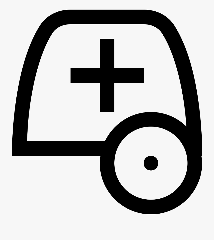 Doctor Male Icon - Cross, Transparent Clipart