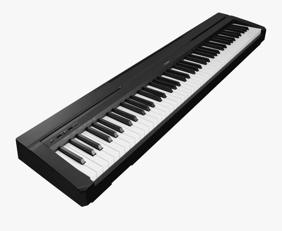 Clip Art Piano Keyboard Png - Digital Piano Yamaha P45, Transparent Clipart