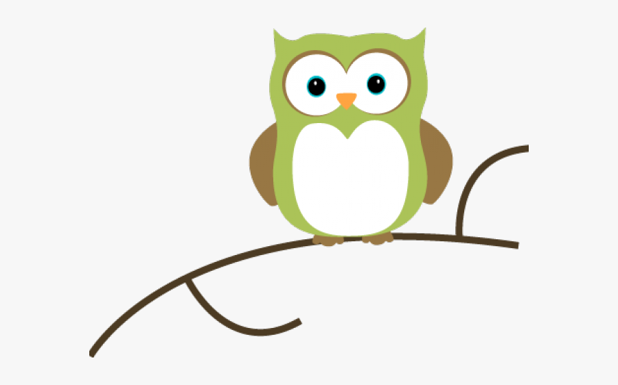 Cooking Clipart Owl - Owl On Branch Clip Art, Transparent Clipart