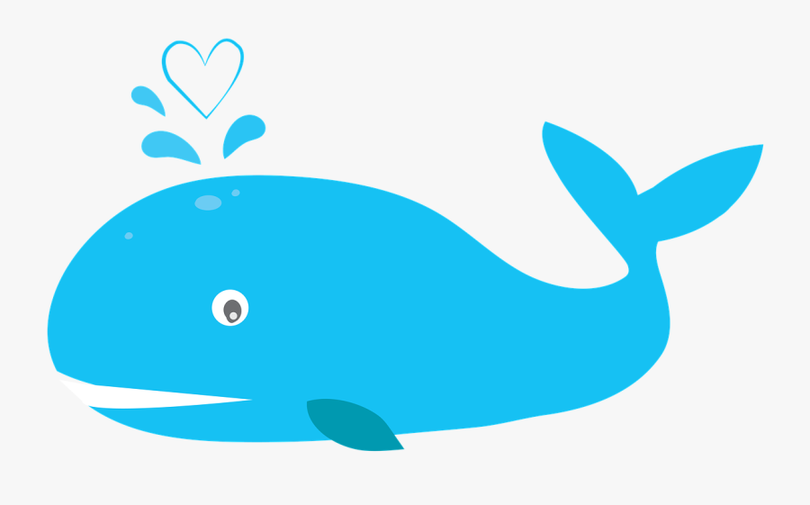 Blue Whale Cetacean Surfacing Behaviour Marine Mammal - Clipart Blue Whale, Transparent Clipart