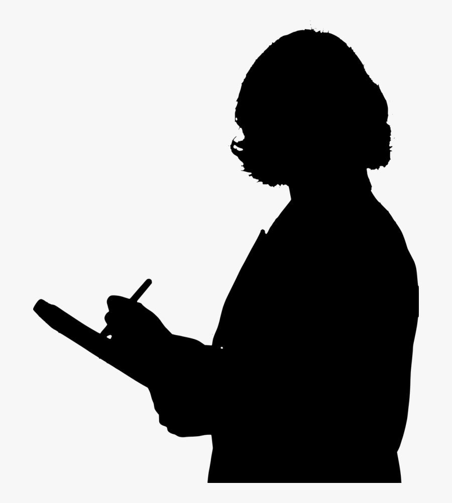 Teacher, Silhouette, Woman, Doctor, Student, Female - Teacher Silhouette Png, Transparent Clipart