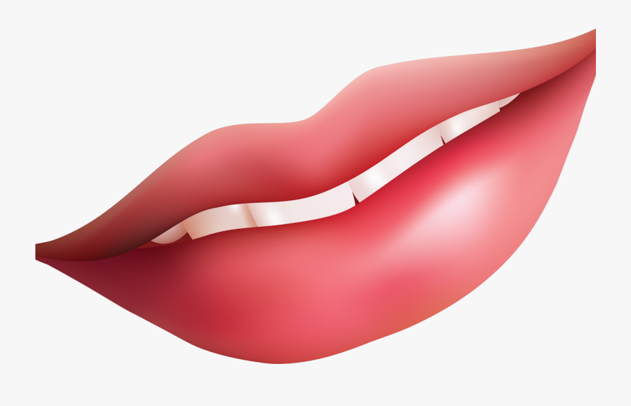 Cartoon Lips Clipart - Lip Clipart Png, Transparent Clipart