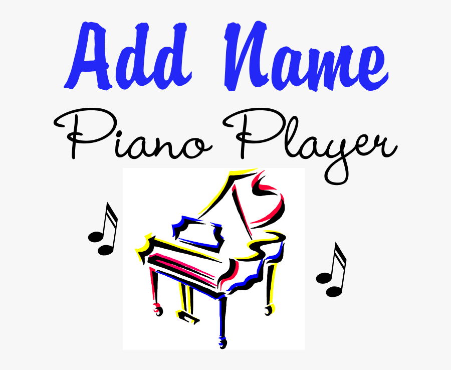 Piano Player Classic Thong - Player Piano, Transparent Clipart