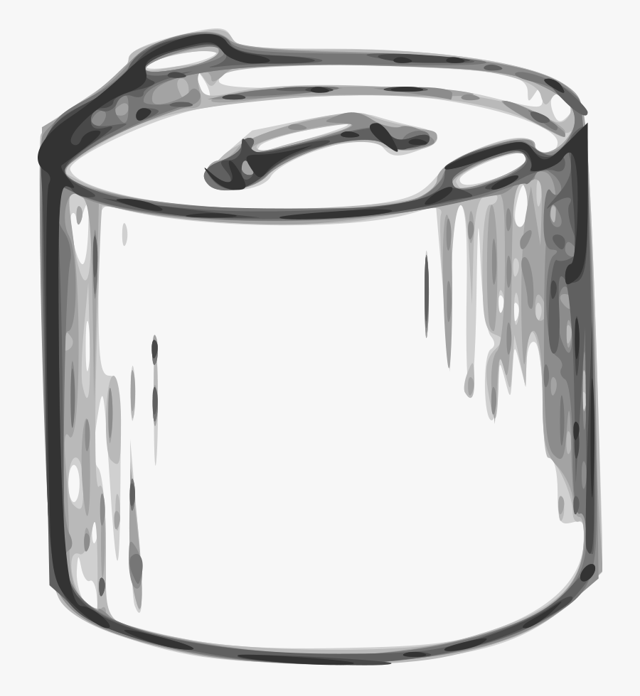 Free Clip Art "cooking Pot - Pot Of Chili Black And White, Transparent Clipart