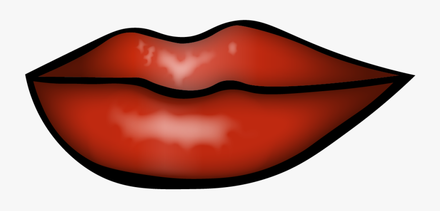 Small Lips Clipart, Transparent Clipart