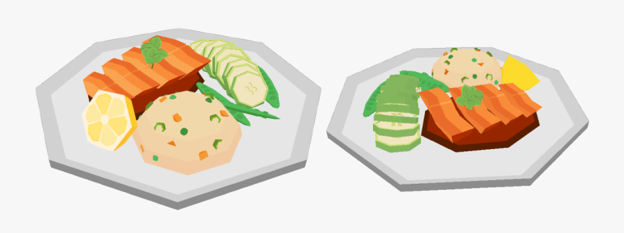 Cooked Salmon Clipart - Illustration, Transparent Clipart