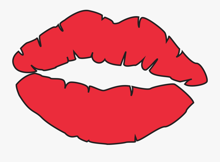 Free Vector Lips Clipart Image - Imagen De Labios Para Dibujar, Transparent Clipart