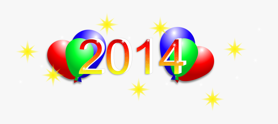 Happy New Years 2014 Clip Art Happy New Year - 2014 Clipart, Transparent Clipart