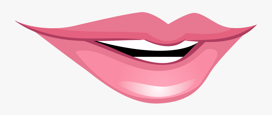 Smiling Mouth Png Transparent Background - Smiling Lips Clipart Png, Transparent Clipart