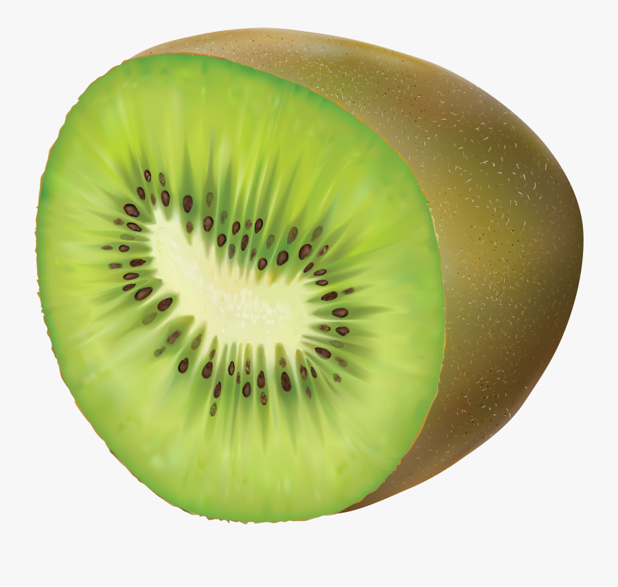 Kiwi Transparent Clip Art - Kiwifruit, Transparent Clipart