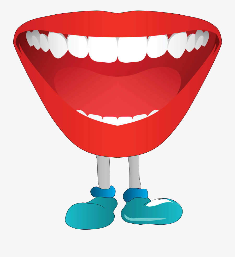 Mouth Lips Talking Icon Clipart Free Clip Art Images - Talking Mouth Png Gif, Transparent Clipart