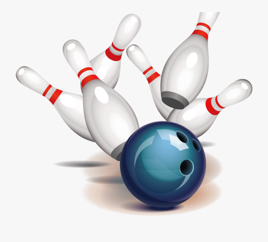 Bowling Ball Bowling Pin Strike Clip Art Vector Bowling - Bowling Pin Ball Png, Transparent Clipart