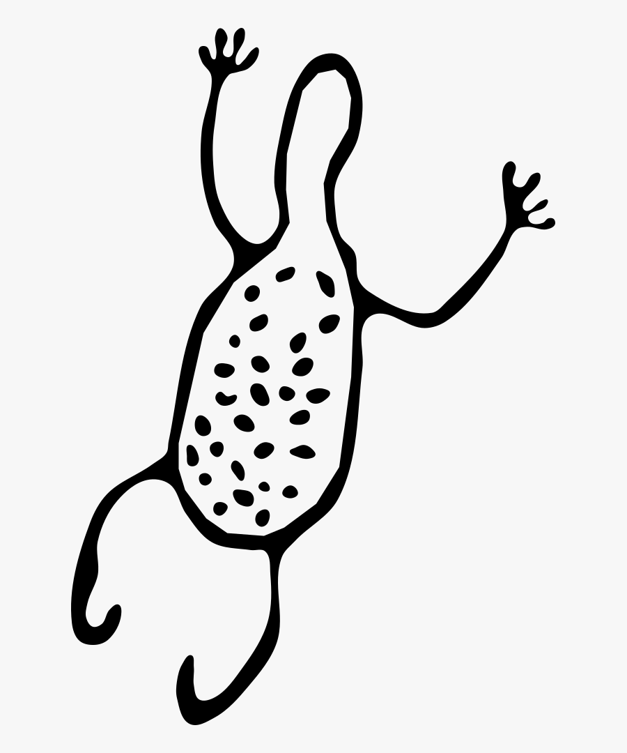 Rock Art Mutawintji Animal - Australia Petroglyph, Transparent Clipart