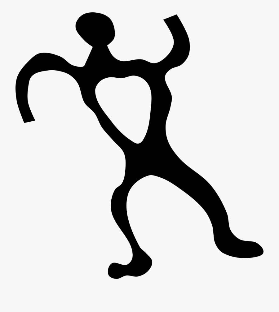 Rock Art Hawaii Person 2 Svg Clip Arts - Hawaiian Petroglyphs Png, Transparent Clipart