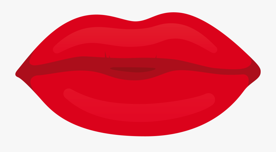 Lip Mouth Kiss Clip - Lip Gloss, Transparent Clipart