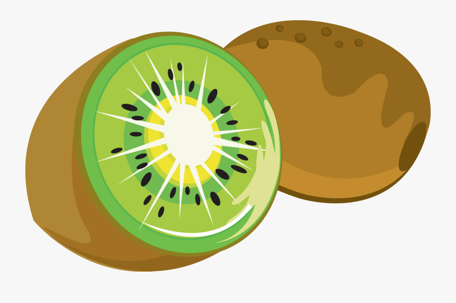 Apple Clipart Kiwi Fruit - Kiwi Clipart, Transparent Clipart