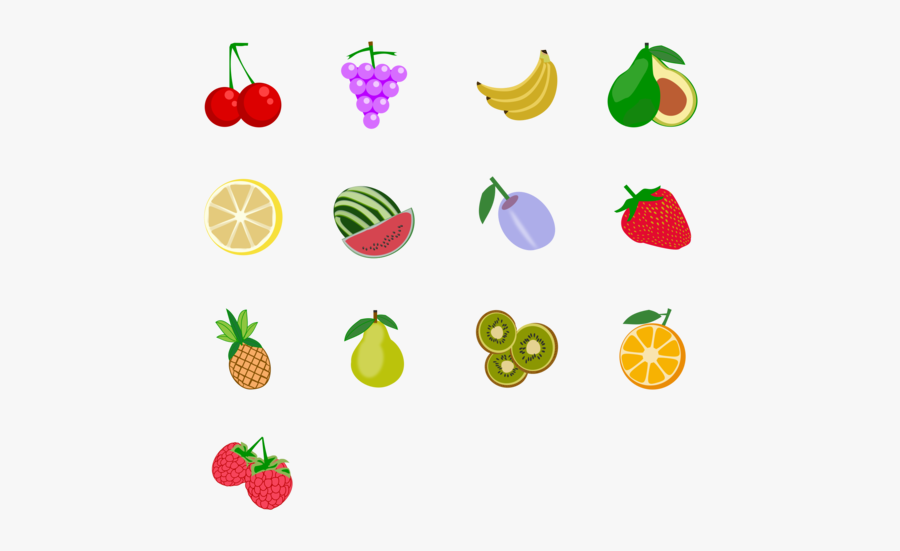 Food,fruit,line - Icon Fruit Png Transparent, Transparent Clipart