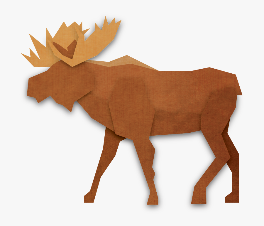 Animal Drawing Clip Art Deer Transprent Png - Origami Animals, Transparent Clipart