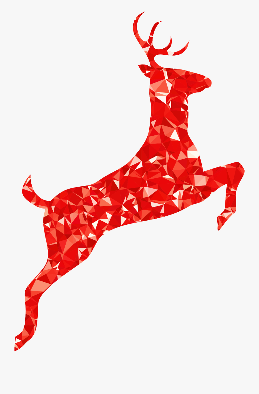 Holiday Ornament,reindeer,deer - Red Deer Clip Art, Transparent Clipart