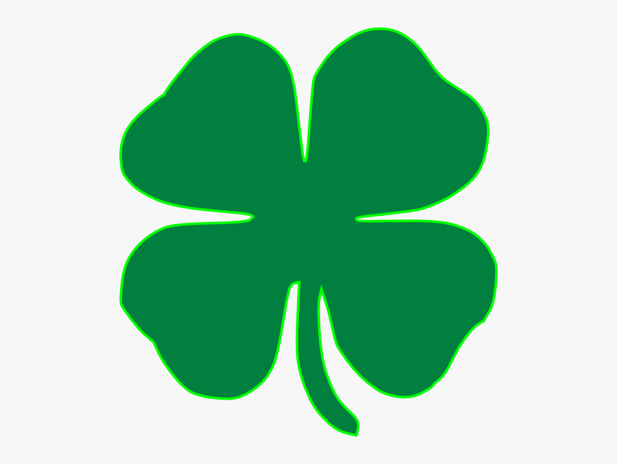 Public Domain Clip Art Shamrocks St Patricks Day Shamrock - Four Leaf Clover Clip Art Free, Transparent Clipart