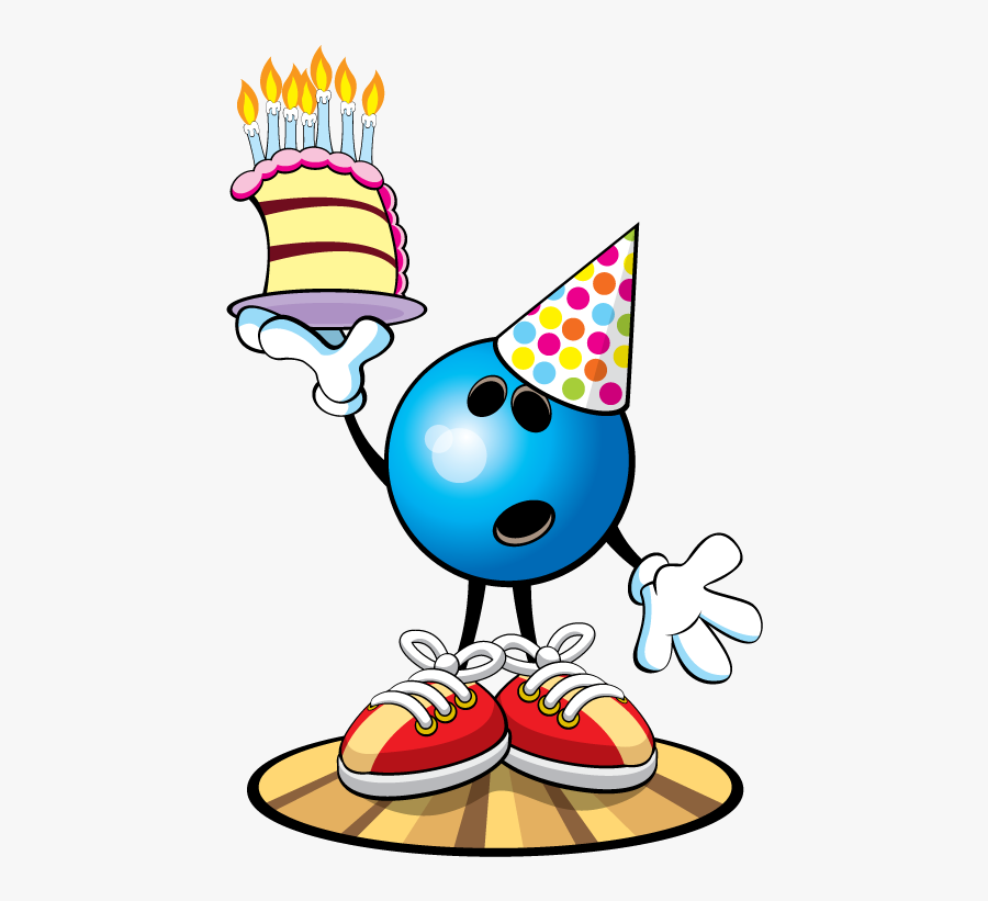 Bowling Strike Happy Birthday, Transparent Clipart