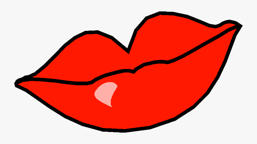 Cartoon With Big Lips - Lips Clip Art, Transparent Clipart
