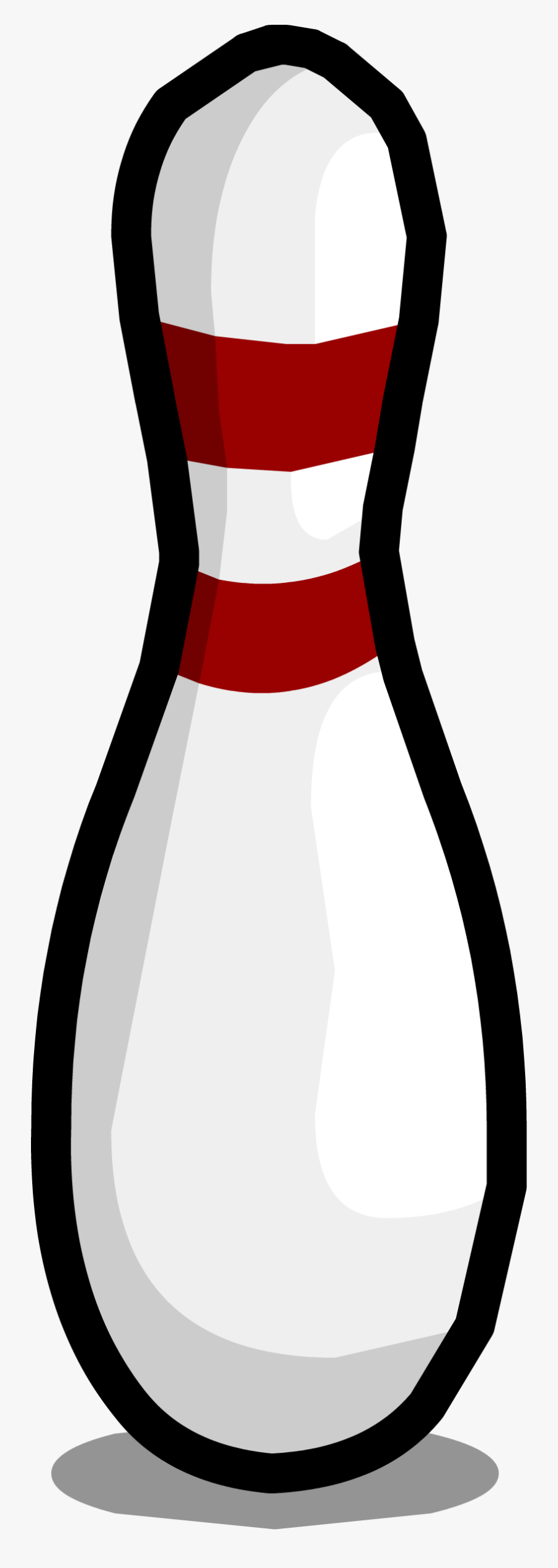 Club Penguin Wiki - Bowling Pin Cartoon Png, Transparent Clipart