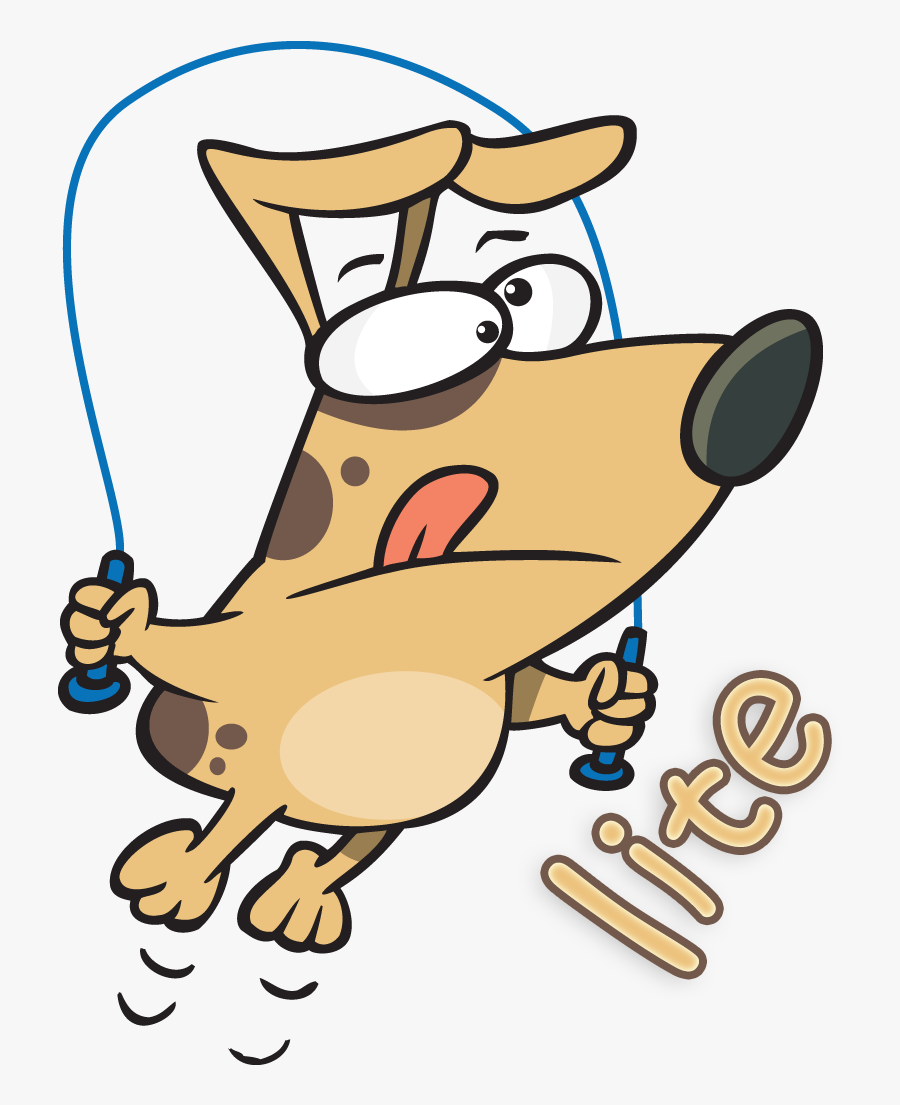 Exercising Clipart Jump Rope - Jump Rope With Dogs, Transparent Clipart
